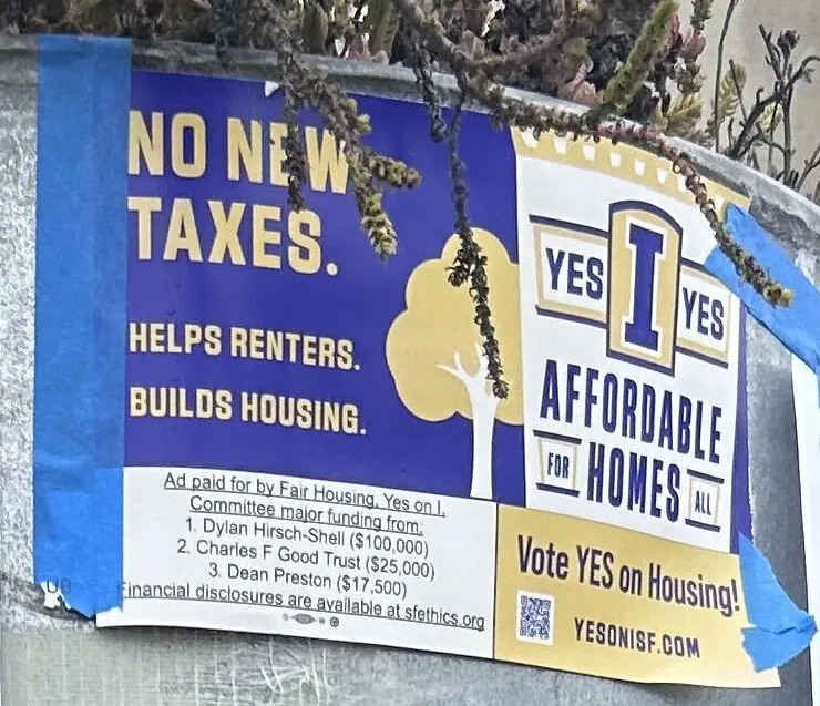 Yes on I flier